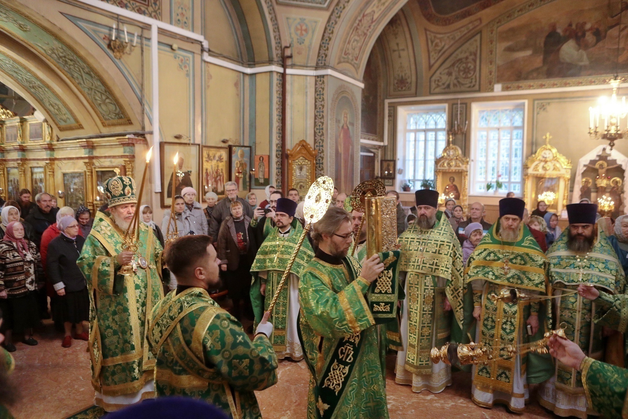 храм преображения господня в саввино